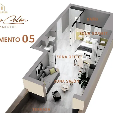 Apartment Paseo Colon Foz